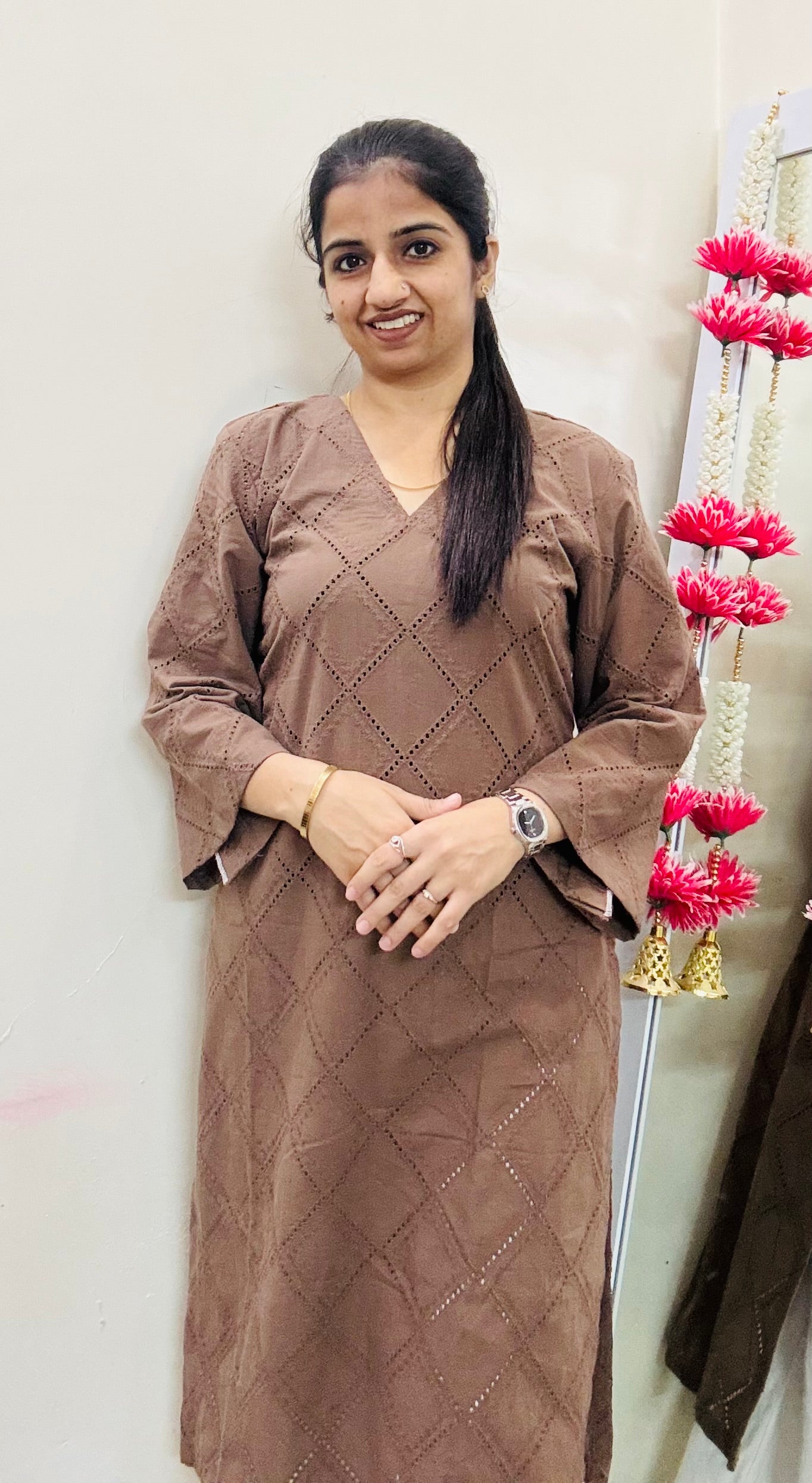 Cocoa Calm Kurti