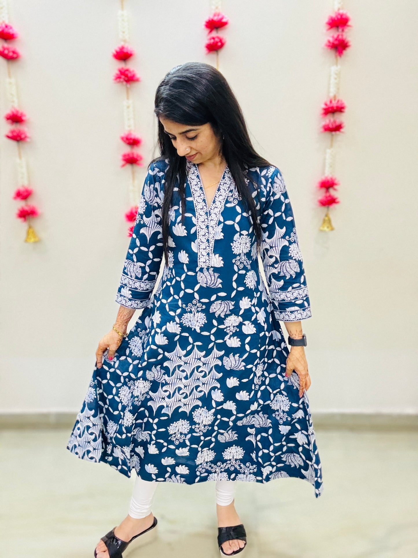 Azure Breeze Kurti