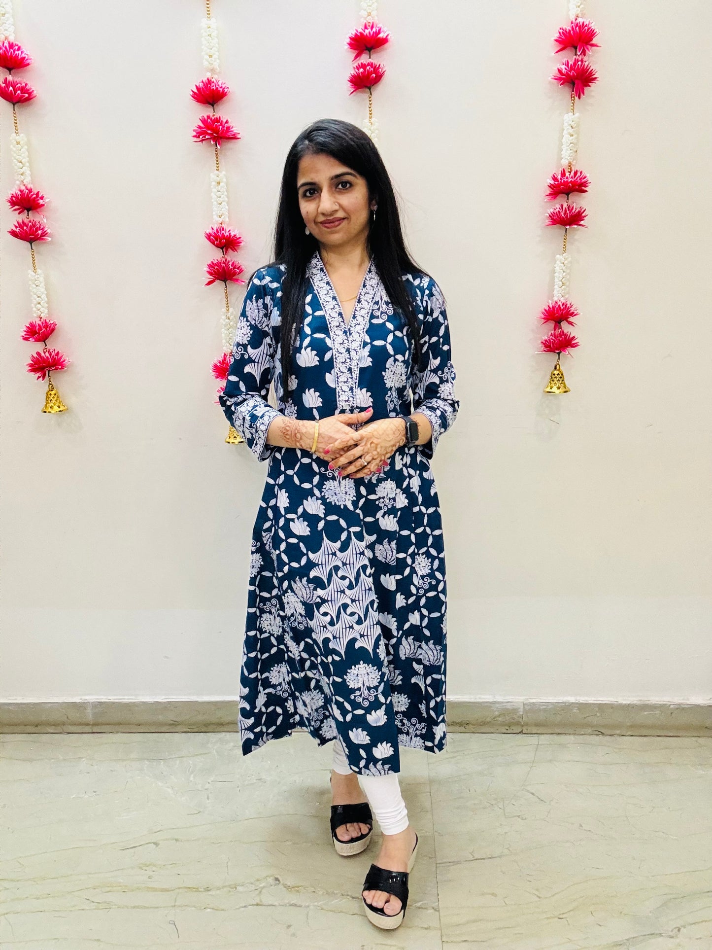 Azure Breeze Kurti