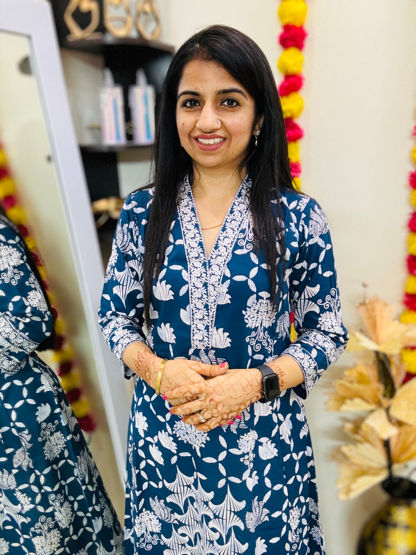 Azure Breeze Kurti