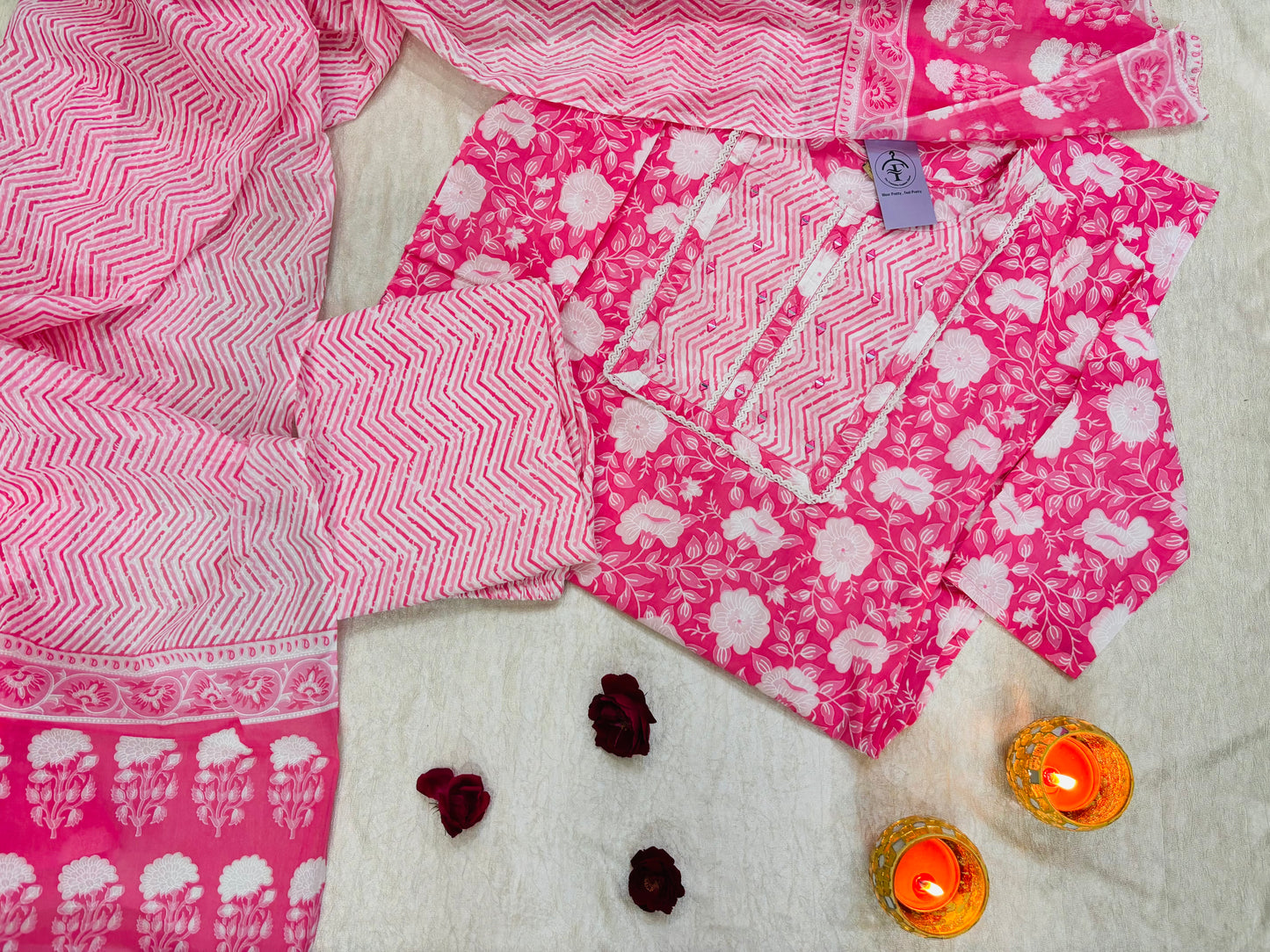 Spring Blush Suit Set