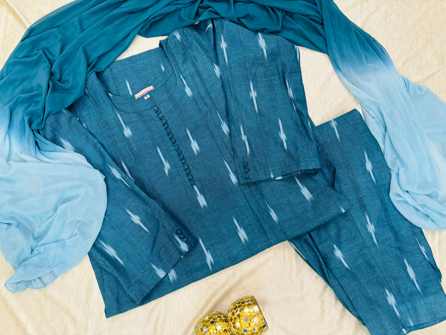 Ruhani Ikat Suit Set