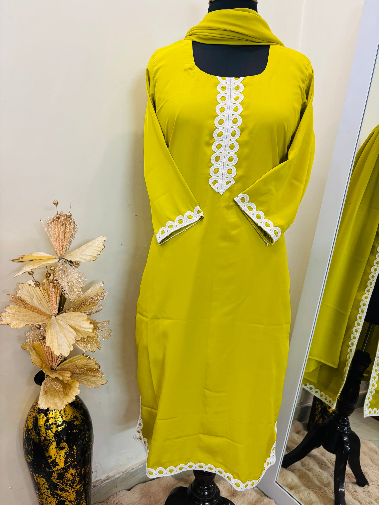 Lime Green Suit Set