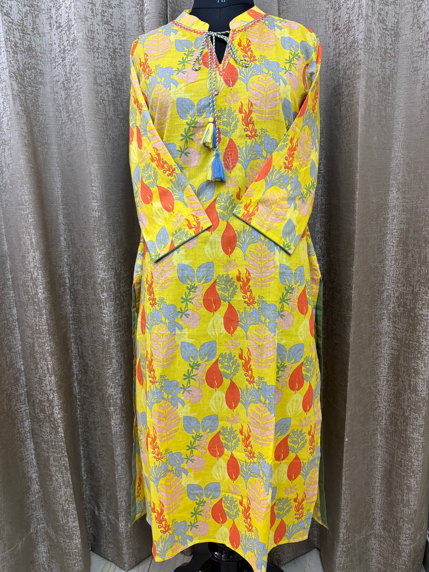 Sunshine Petals Kurti
