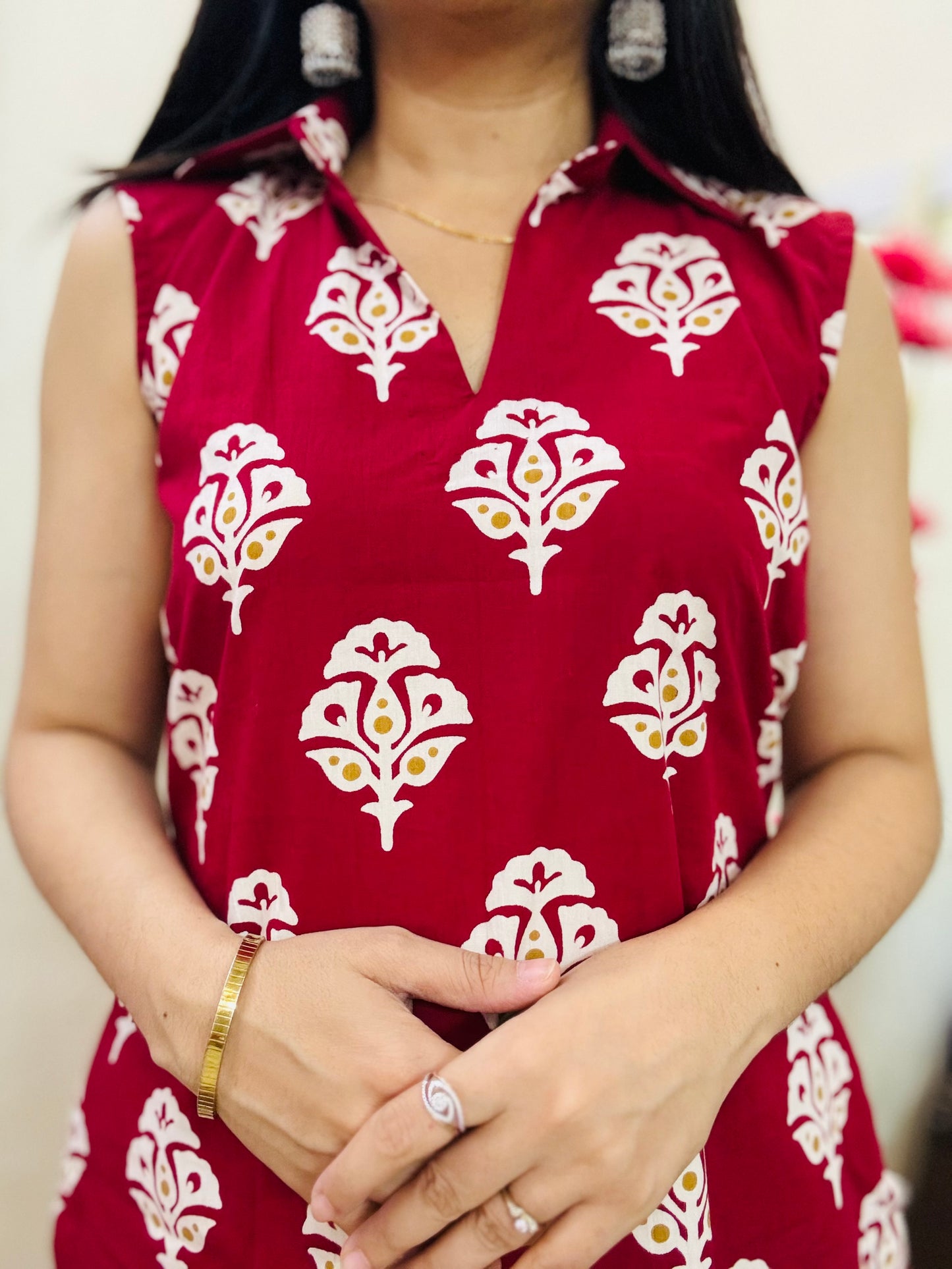 Maroon Charm Kurta Set