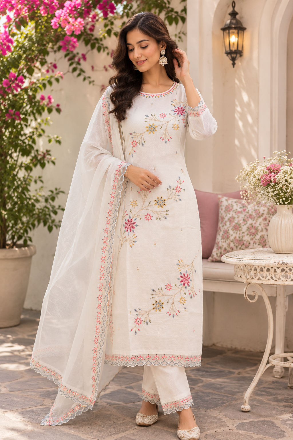 Ivory Grace Suit Set