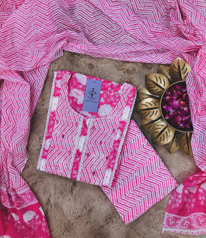 Spring Blush Suit Set