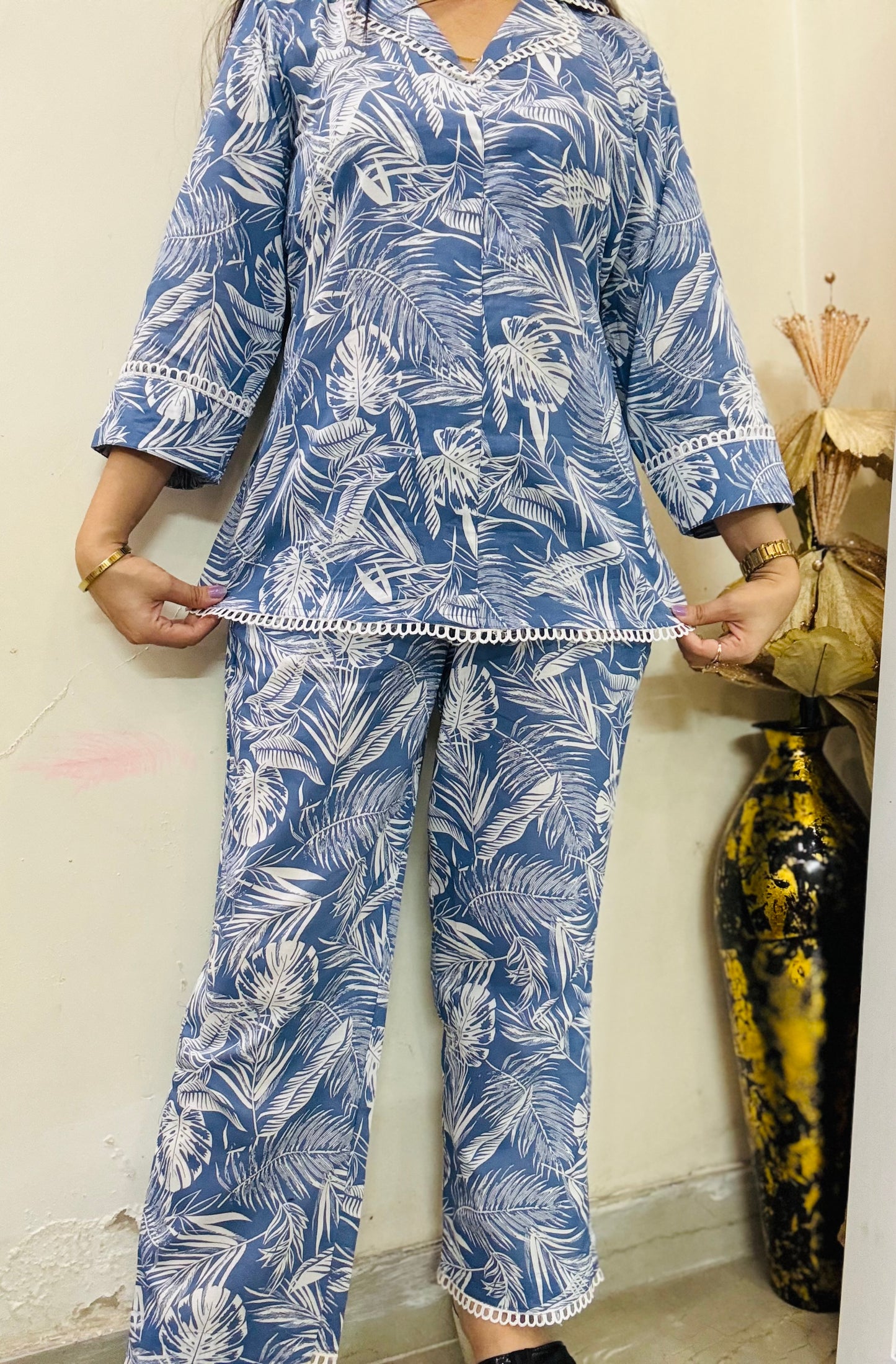 Leafy Luxe Co-ord Set