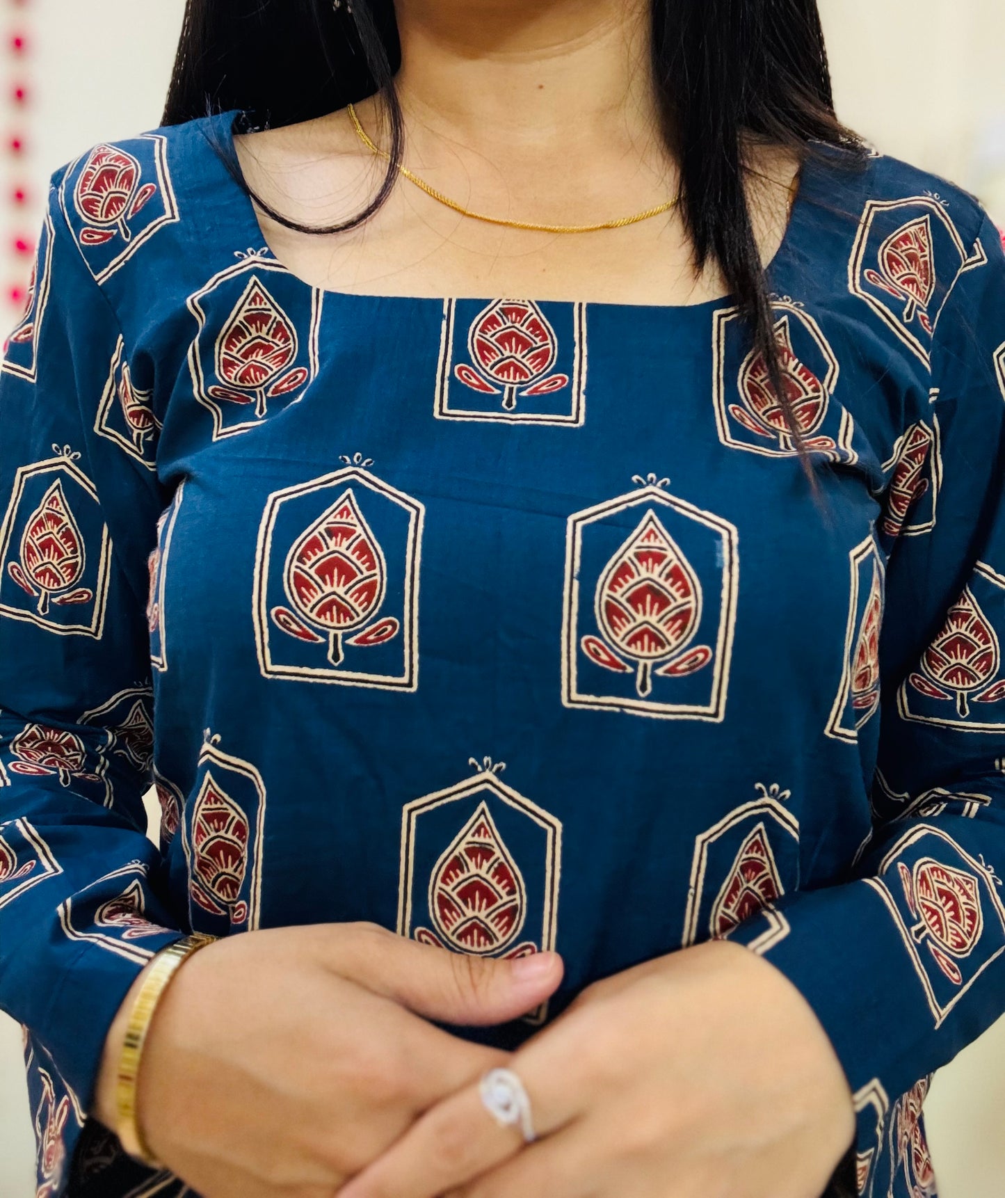 Blue bliss kurti