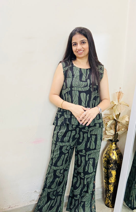Midnight Mint Co-ord set