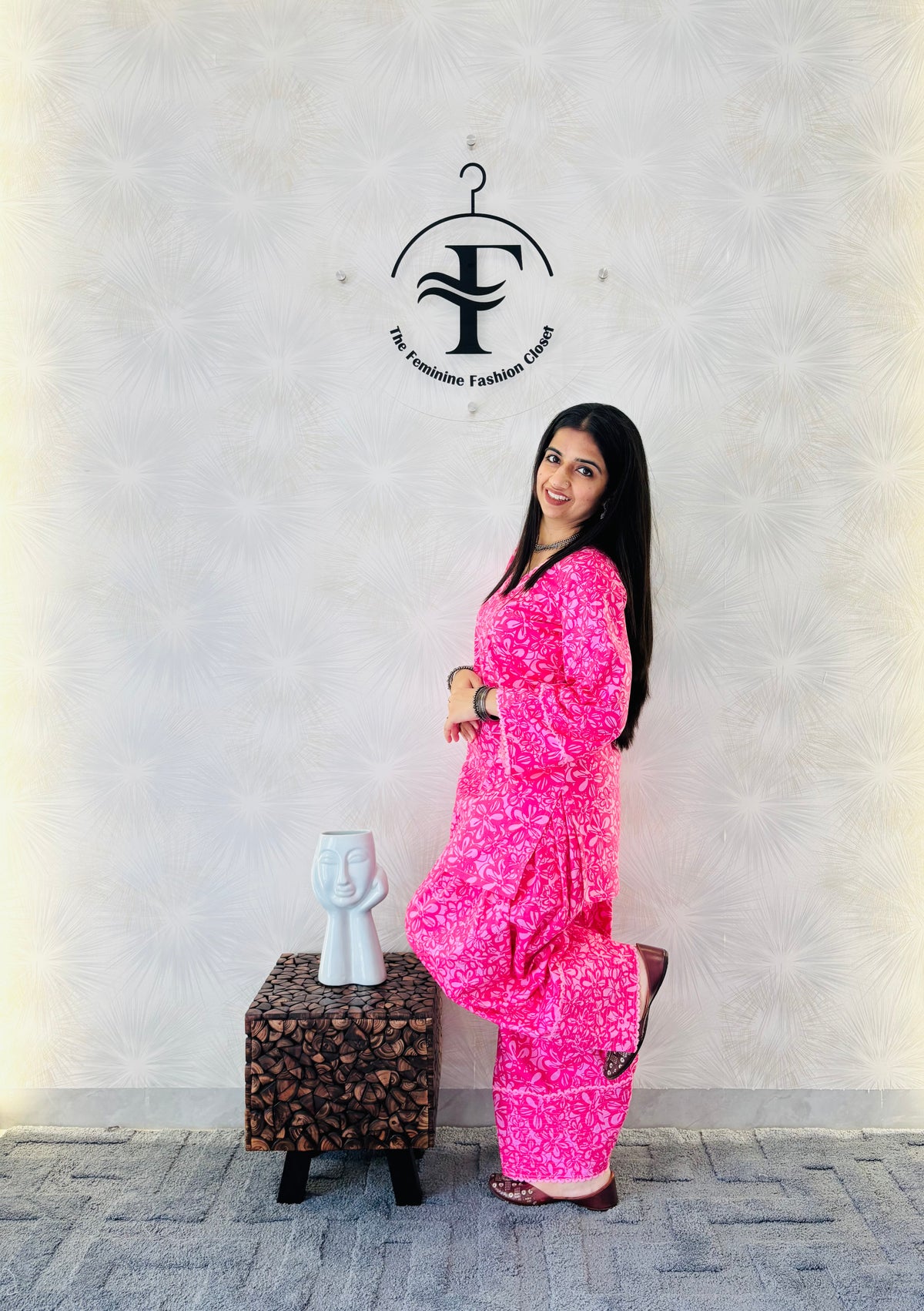 Rose Bloom Farshi Set