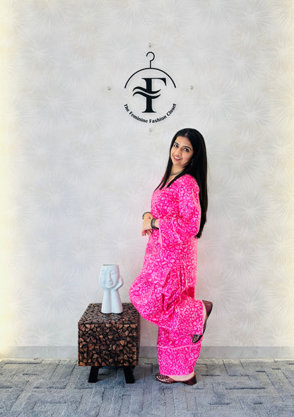 Rose Bloom Farshi Set