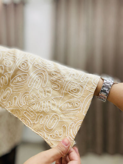 Ruhani Embroidered Kurta Top