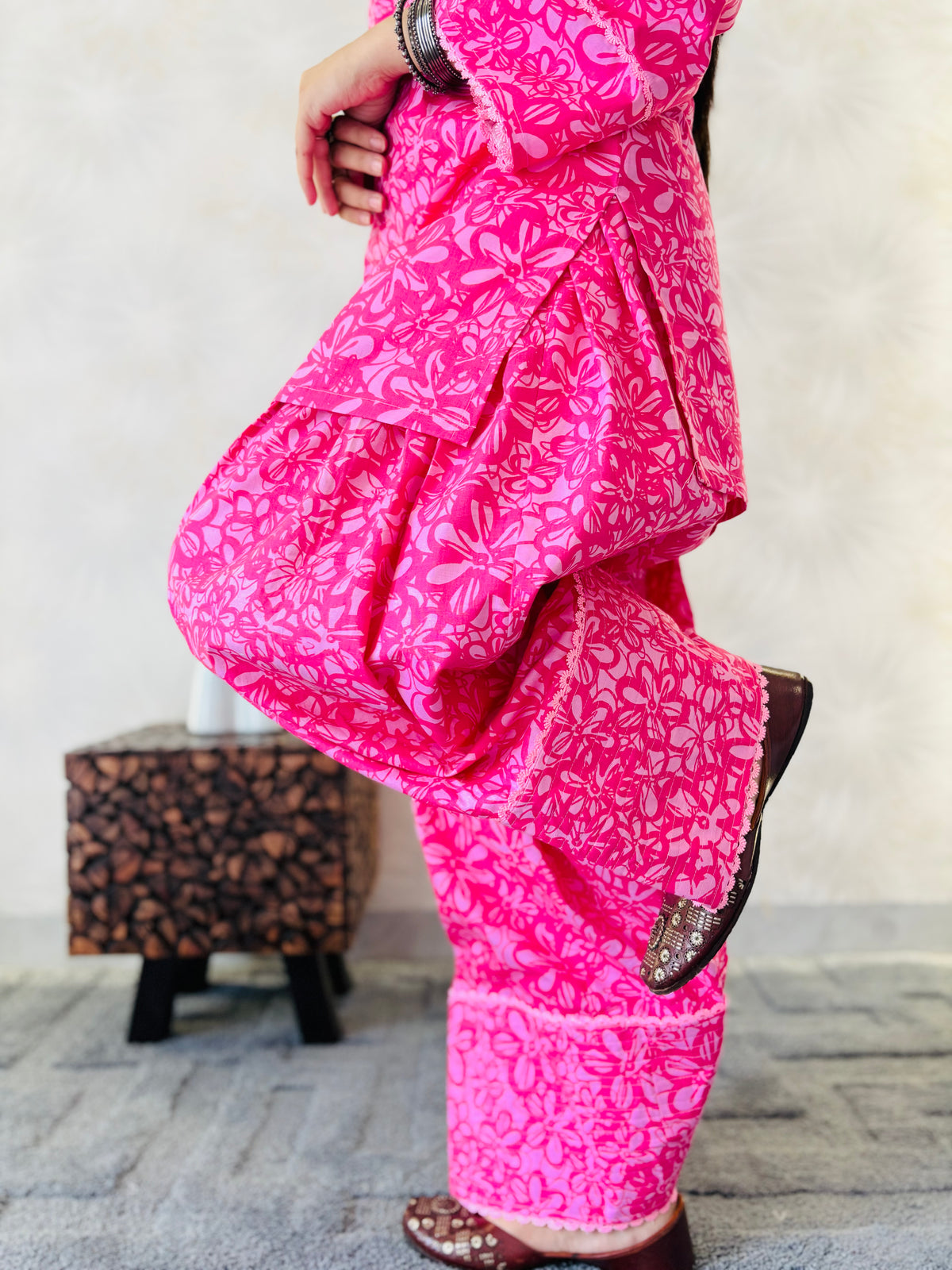 Rose Bloom Farshi Set