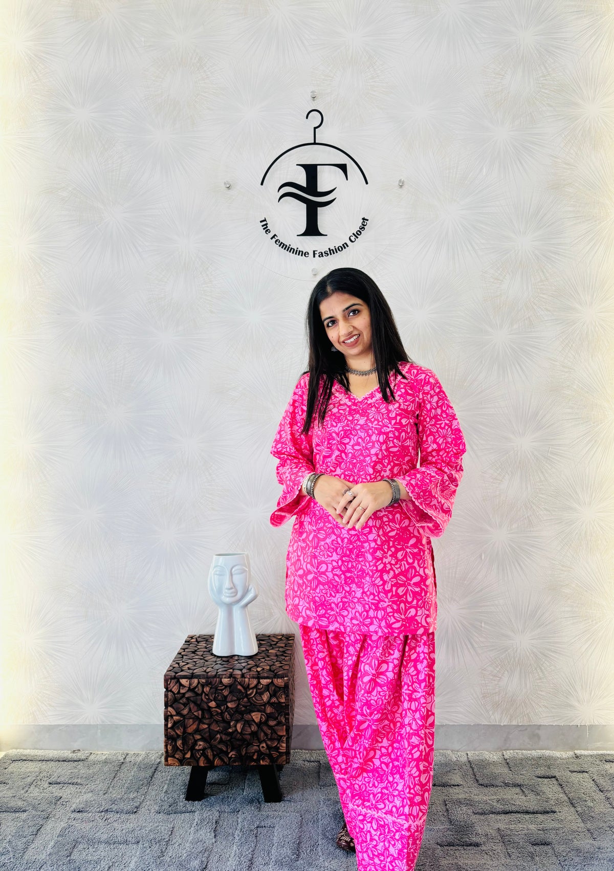 Rose Bloom Farshi Set