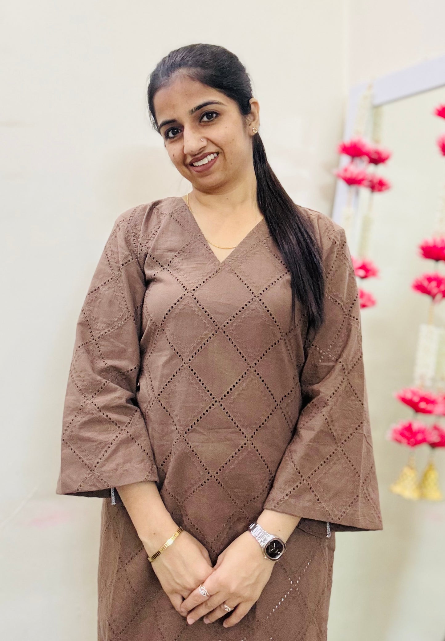 Cocoa Calm Kurti