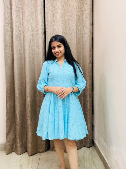 Sky Blossom Dress