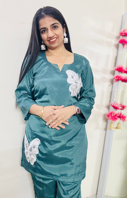 Crepe Craft Co-ord Set