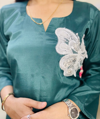 Crepe Craft Co-ord Set