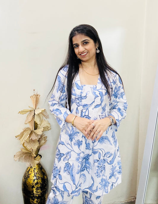 Powder Petals Co-ord Set