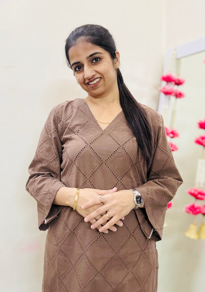Cocoa Calm Kurti