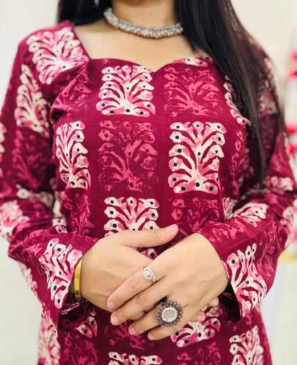 Rani Bloom Corset Kurti