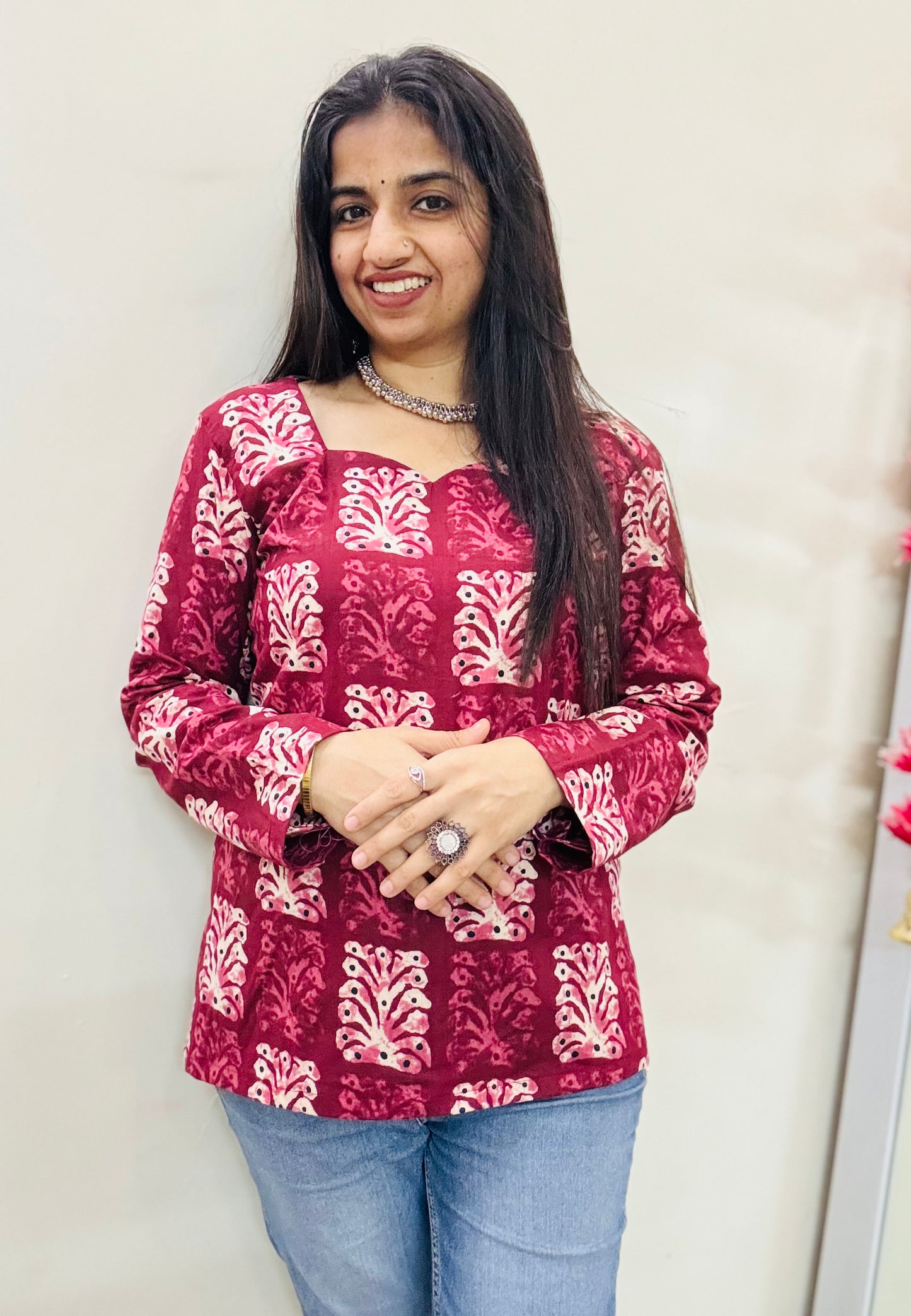 Rani Bloom Corset Kurti