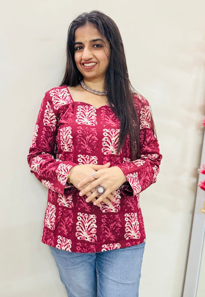 Rani Bloom Corset Kurti