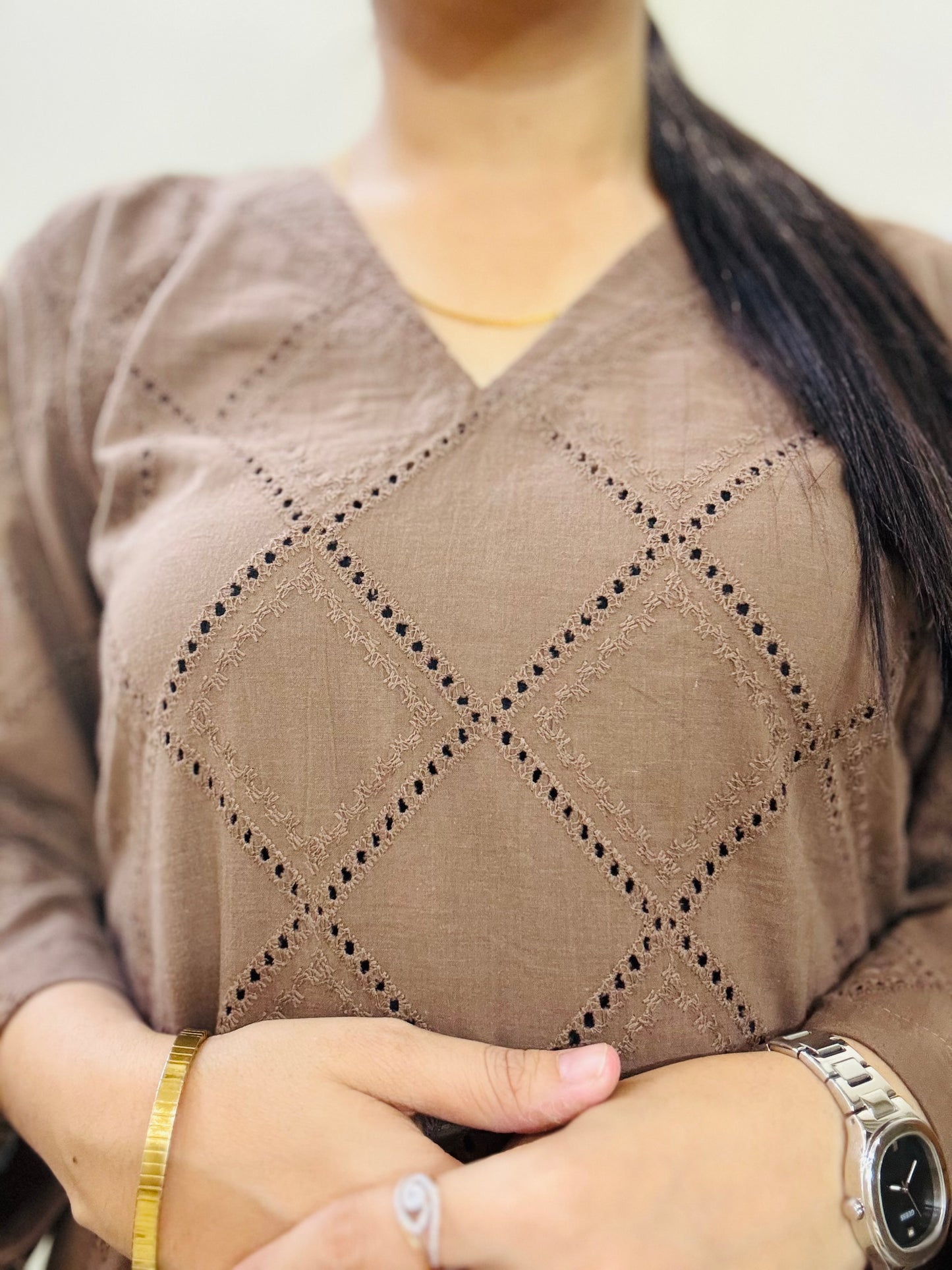 Cocoa Calm Kurti