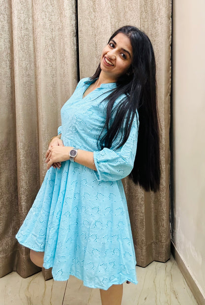 Sky Blossom Dress