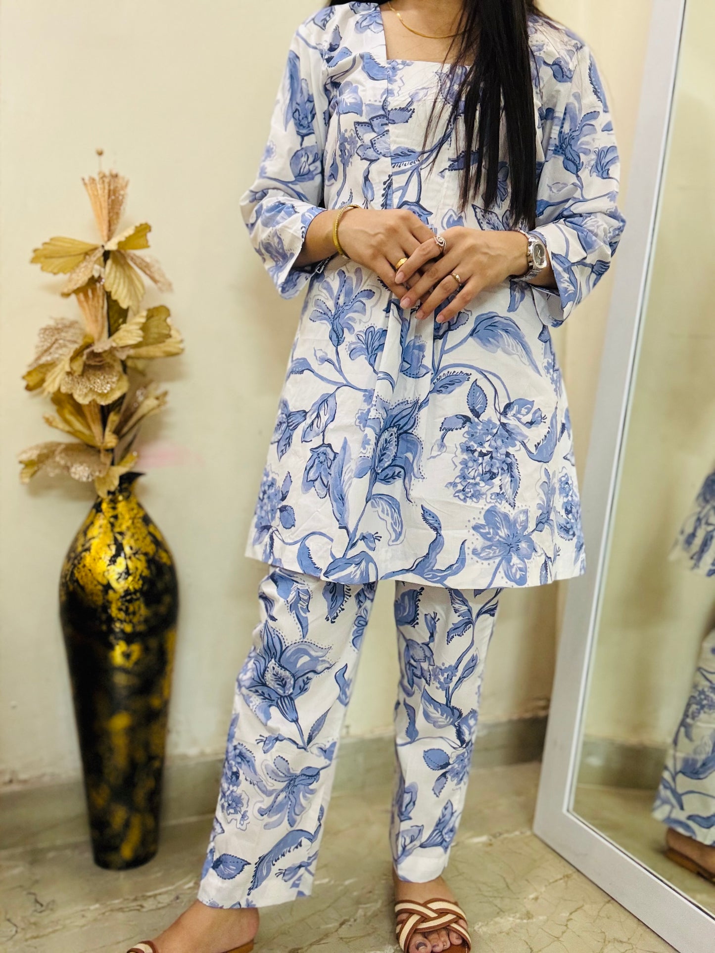 Powder Petals Co-ord Set