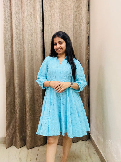 Sky Blossom Dress