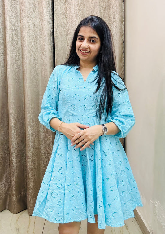 Sky Blossom Dress