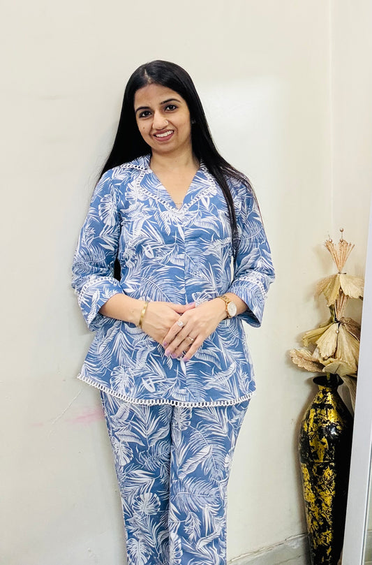 Leafy Luxe Co-ord Set