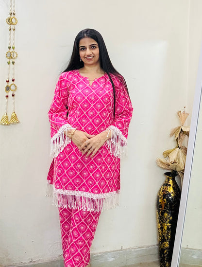 Blush Elegance Co-ord Set