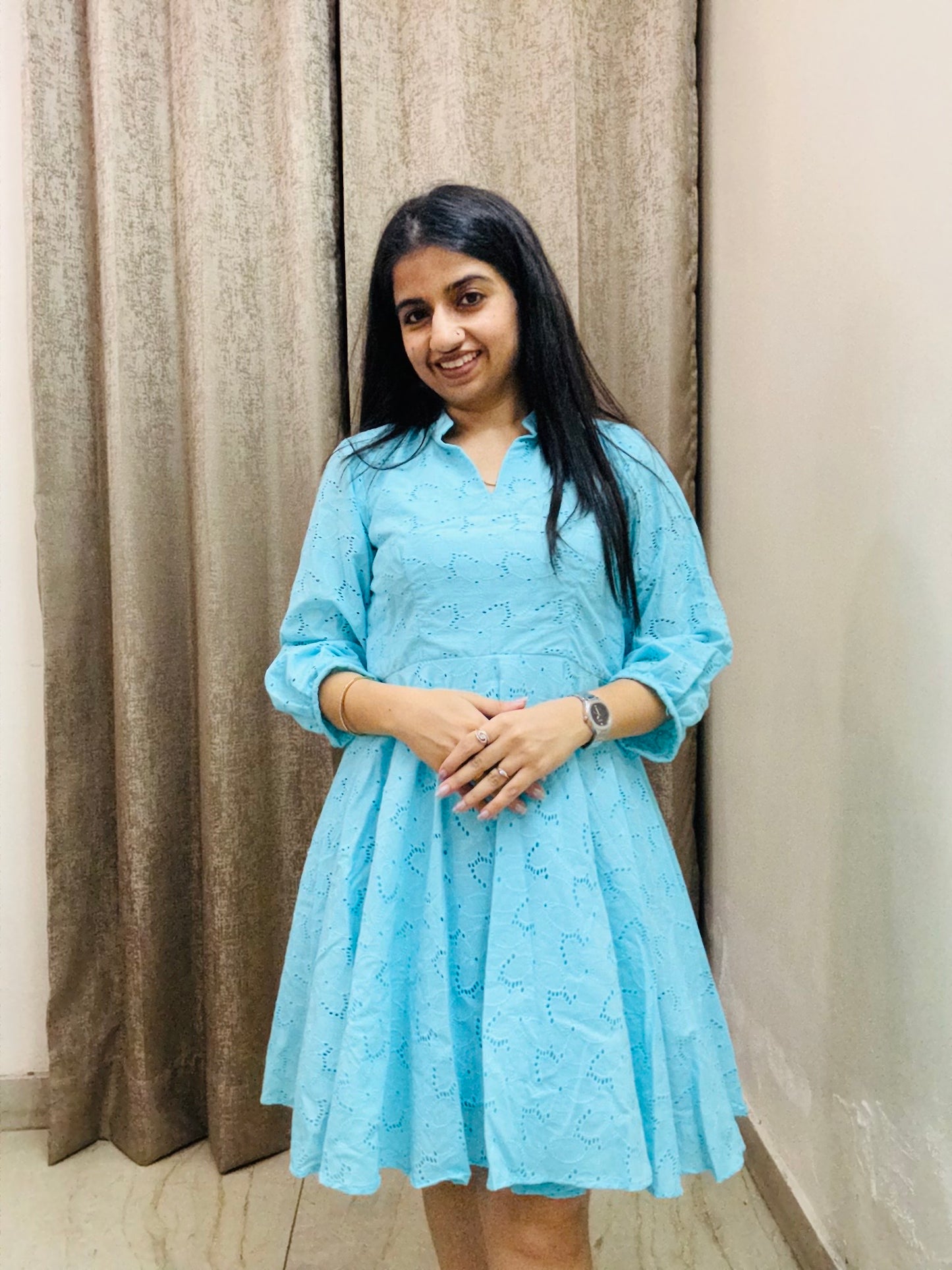 Sky Blossom Dress