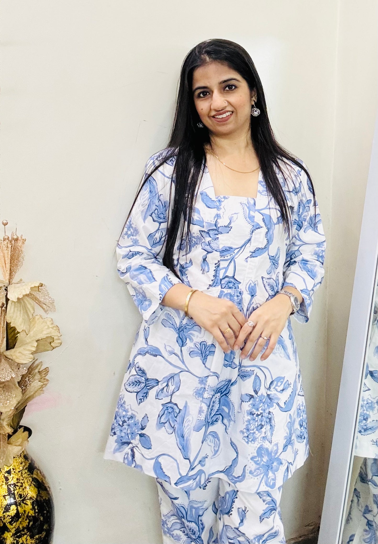 Powder Petals Co-ord Set