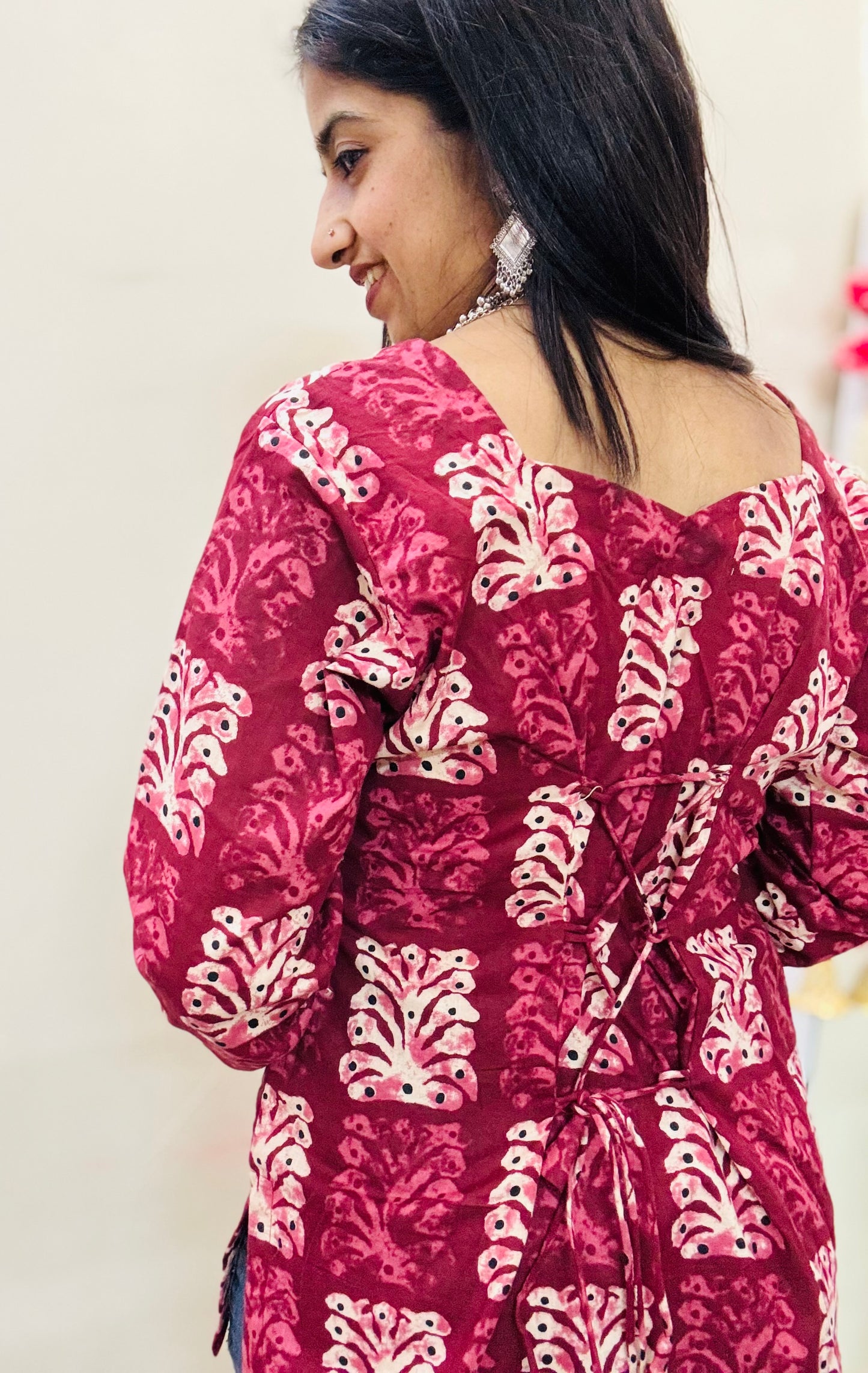 Rani Bloom Corset Kurti