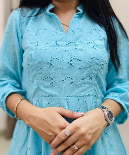 Sky Blossom Dress