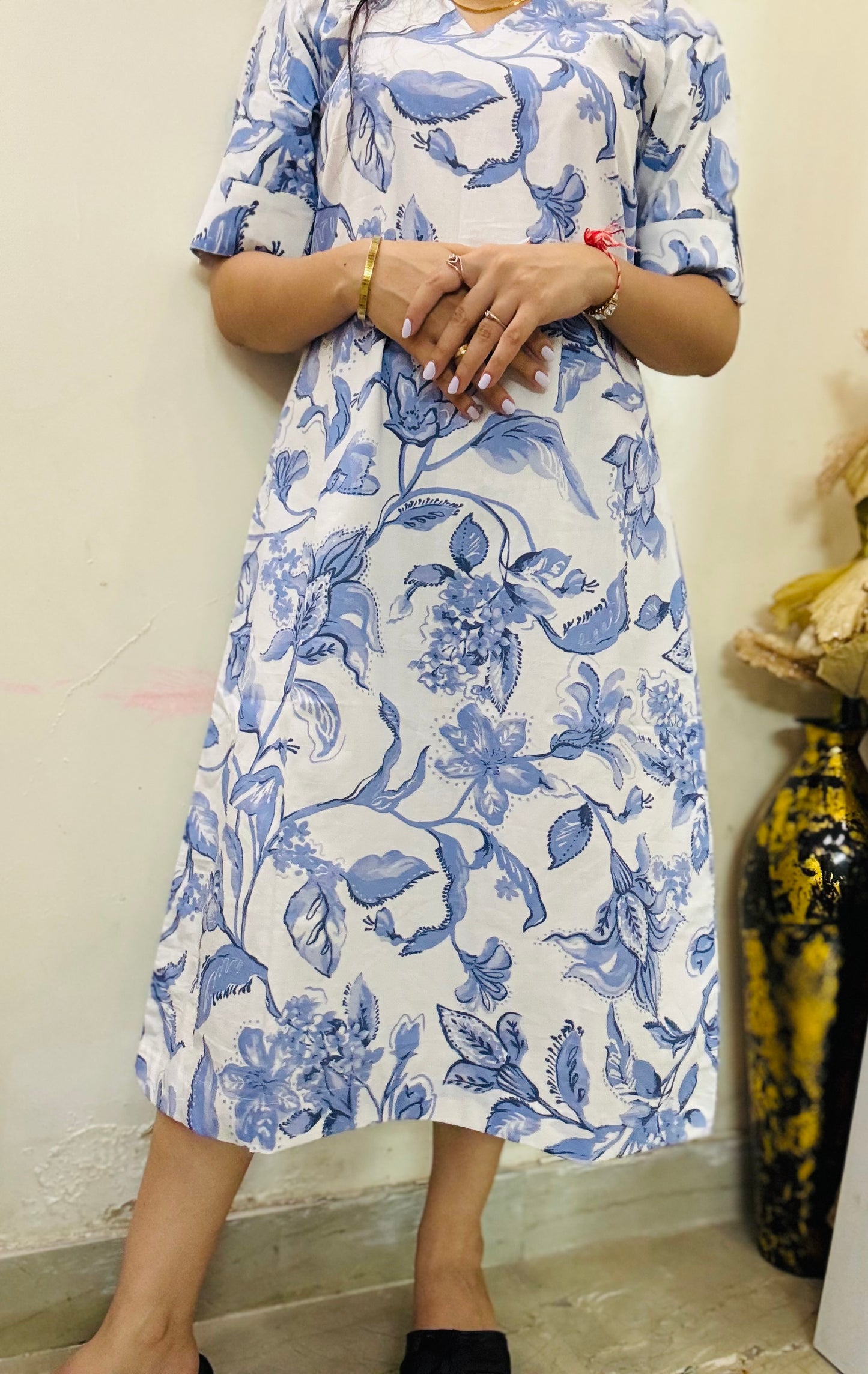 Powder Petals Dress