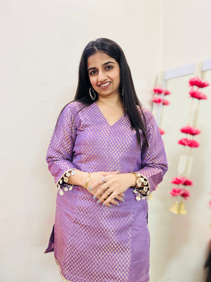 Shahi Gulnaar Co-ord Set