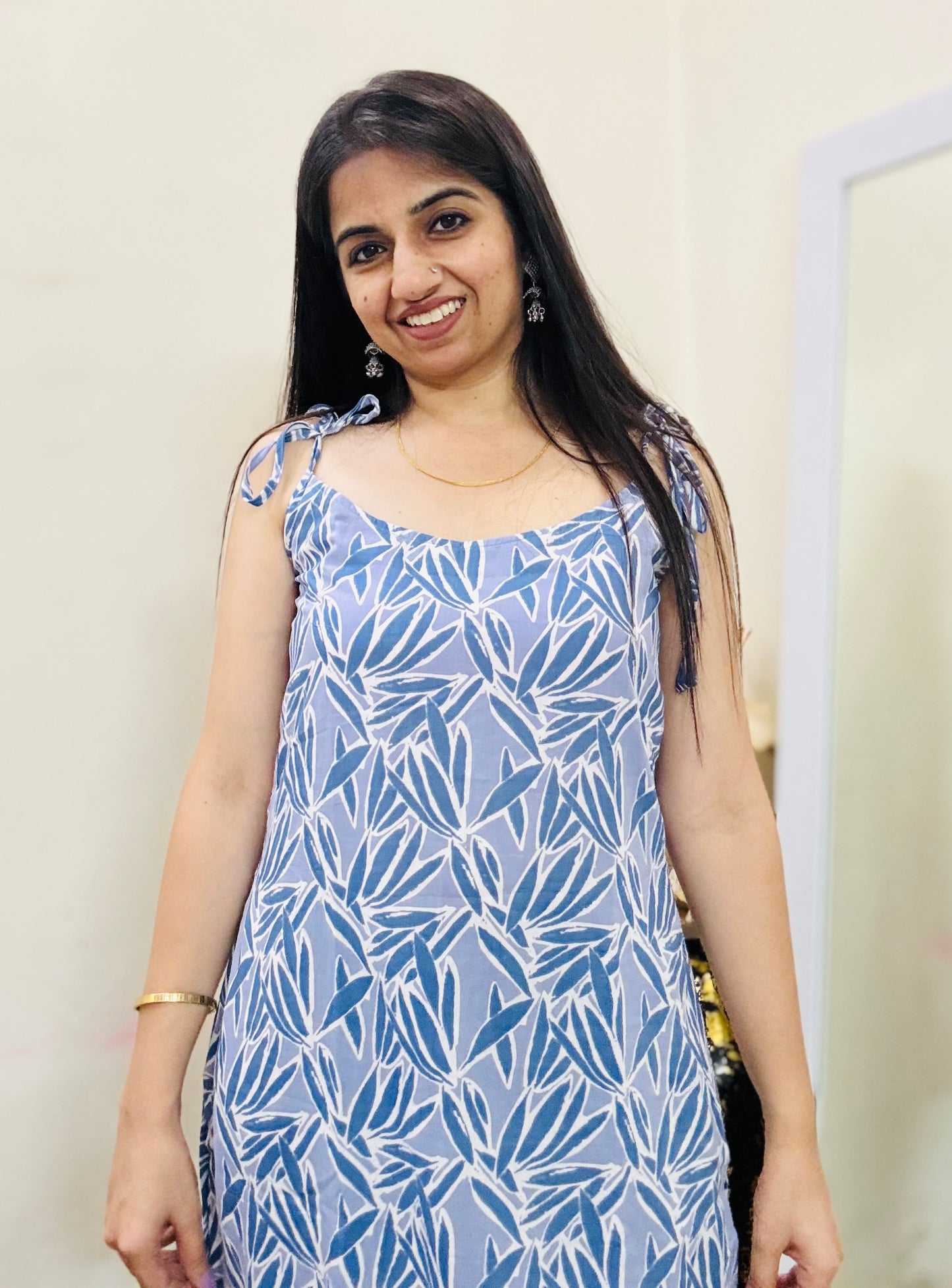 Lavender Breeze Strappy Kurti
