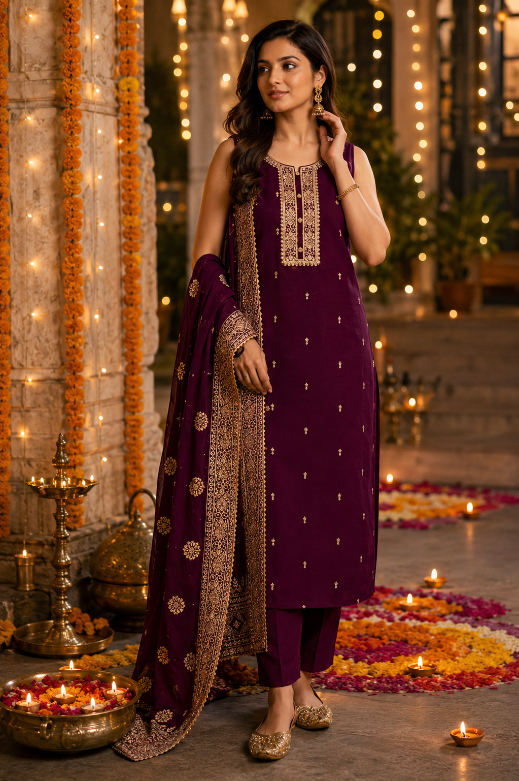 Banarasi Bliss Suit set
