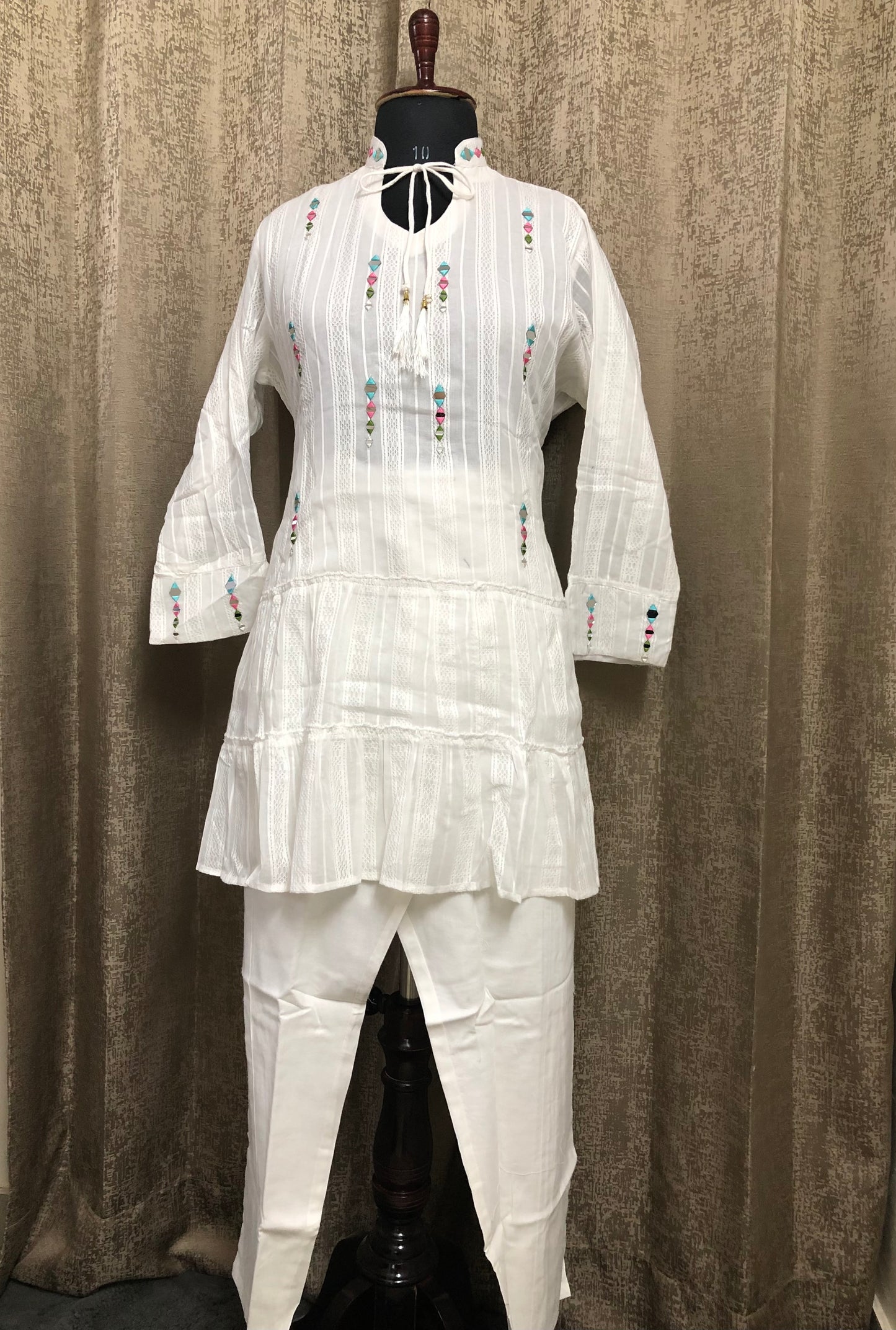 Noor-e-Sitara Mirror Work Co-ord Set
