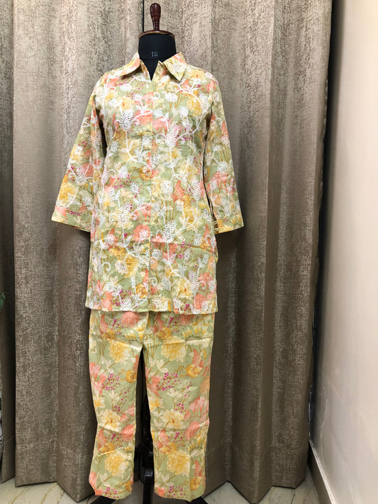 Pistachio Zari Set