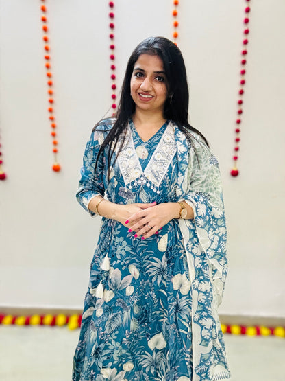 Bluebell Anarkali Suit Set