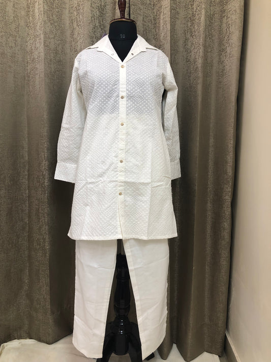 Noor Chikankari Co-ord Set
