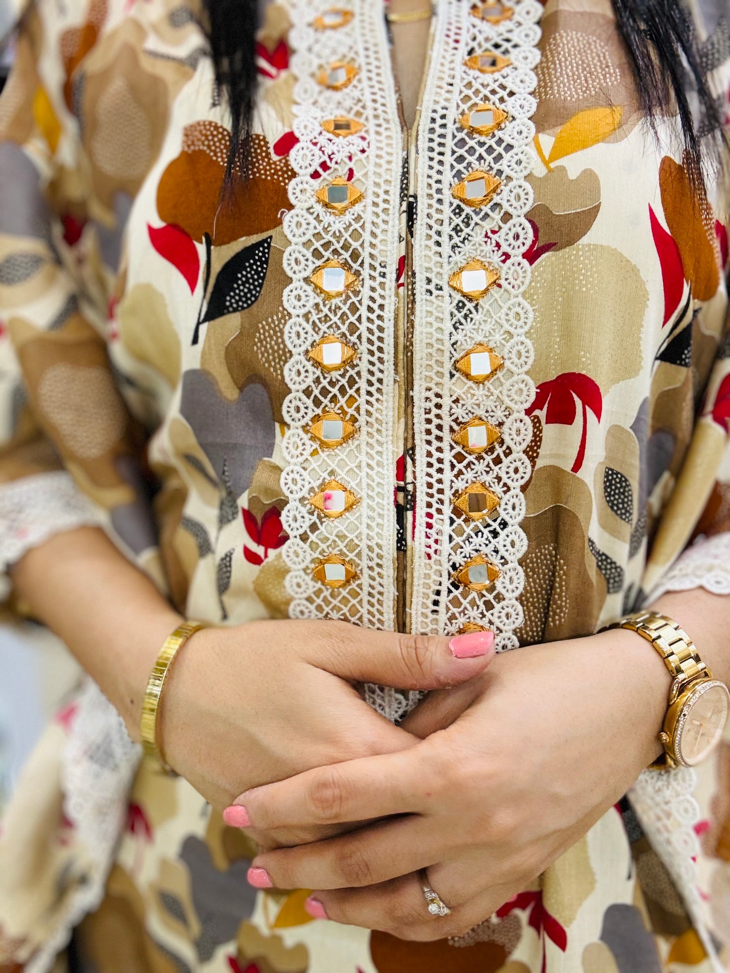 Sandy Spark Kaftan Set