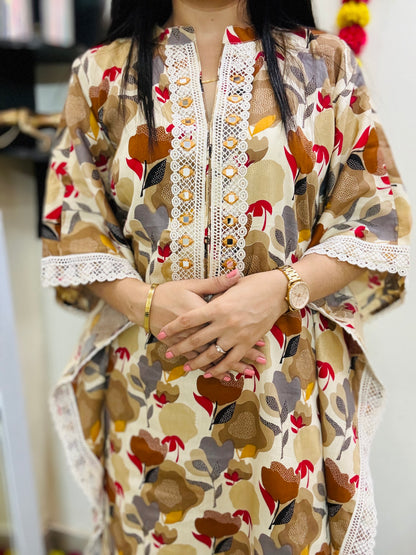 Sandy Spark Kaftan Set