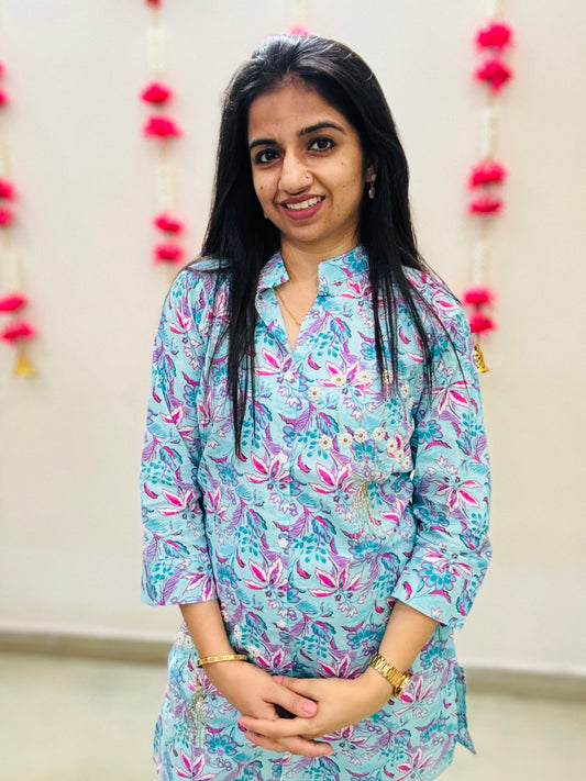 Elegant Floral Co-ord Set